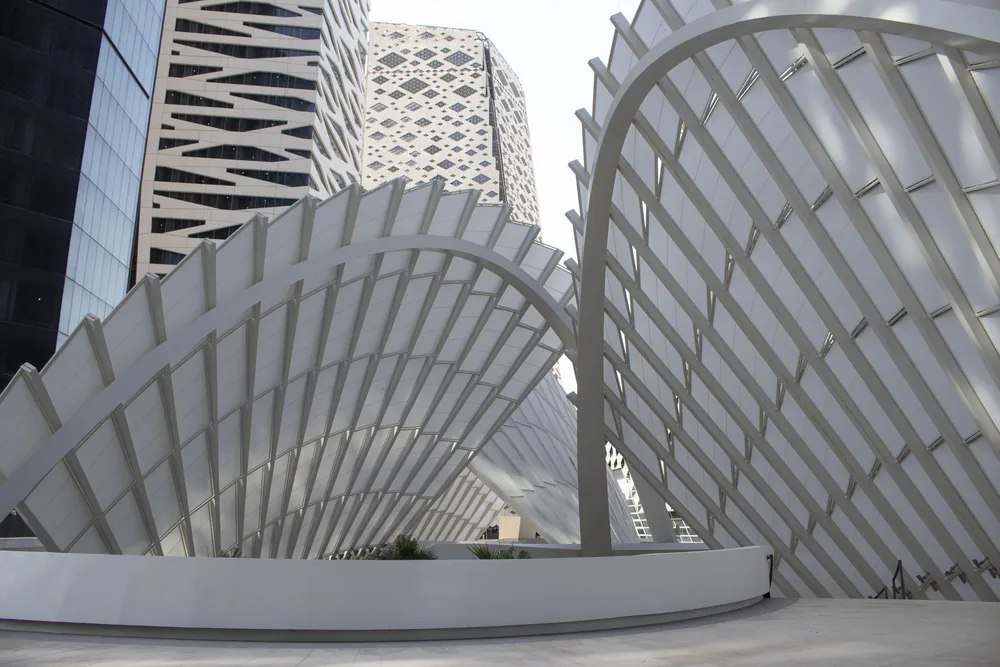 صورة تعبيرية لعمارة الرياض الحديثة